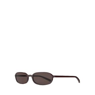 Rotate Occhiali da sole con aste sottili ovali - - Accessories - Donna - Rosso - ONE SIZE