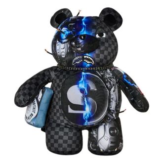 Sprayground Cyborg Roboandroid Terminator Moneybear Backpack Black B6784