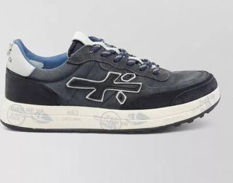 Premiata sneakers nous 7726 contrast sole round toe