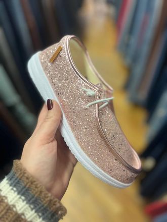 Corkys Footwear Glitter Kayak Shoes (A) In Light Pink