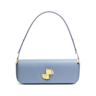 Patou Handbags, female, Blue, ONE SIZE, Le Lock Baguette Bag