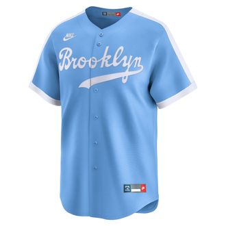Nike Brooklyn Dodgers Cooperstown Nike Mens Dri-FIT MLB Limited Jersey in Blue | CO25KBC4KB-A3F