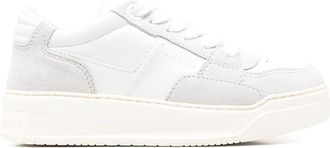 Hogan Chamallow Nappa And Suede Sneakers
