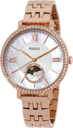 Fossil Jacqueline Sun Moon Quartz Crystal Ladies Watch ES5165