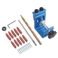 OEM Plantilla Para Perforadora De Agujeros De Bolsillo, M&aacute;quina Perforadora De Agujeros De Bolsillo De Aluminio (27 Piezas) - Crezuo