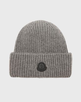 Moncler Men & apos;s Ribbed Cashmere Beanie