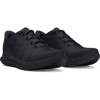 Under Armour Laufschuh UNDER ARMOUR UA Charged Speed Swift, Herren, Gr. 47,5, schwarz (schwarz, schwarz), Textil, Schuhe Laufschuh