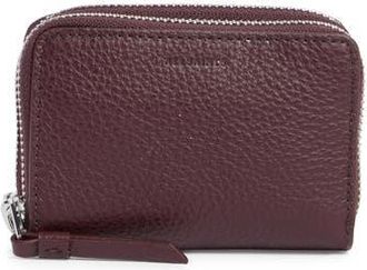 AllSaints Fetch Card Wallet in Burnt Red at Nordstrom Rack