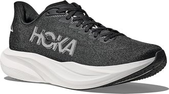 Hoka One One Mach 7 Mens Shoes Black/White : 10.5 D - Medium, Textile