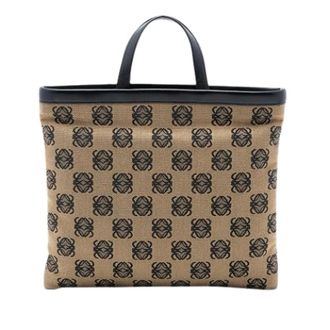 Loewe Bolso Tote de Lona Pre-owned - Pre-owned - Mujer - Beige - ONE SIZE