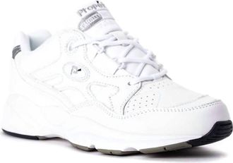 Propét Womens Stability Walker Shoes - Standard Width In White