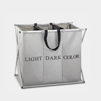 Oresteluchetta Cesto Para Ropa Plegable Con 3 Compartimentos Grant