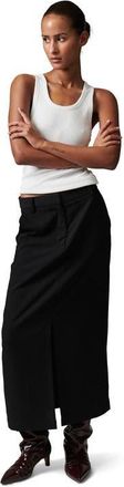 Day Birger Et Mikkelsen Anno Front Slit Pencil Skirt in Black at Nordstrom, Size 10