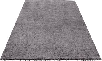 My Home Teppich »Desner, Hochflor Teppiche« rechteckig 35 mm Höhe Mikrofaser, weich, flauschig, Wohnzimmer, Schlafzimmer, Kinderzimmer