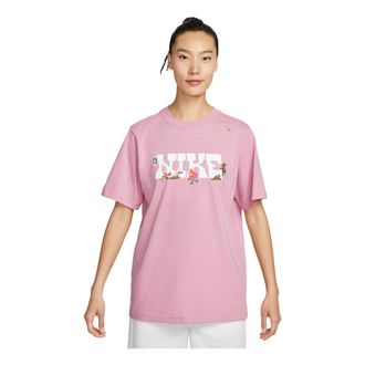 Nike (WMNS) Nike Sportswear Graphic T-shirt Asia Sizing Pink IF0607-668