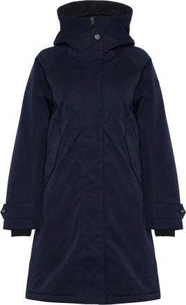Didriksons 1913 Luna Parka - Dames - Mantels - Blauw - Maat: L Leer
