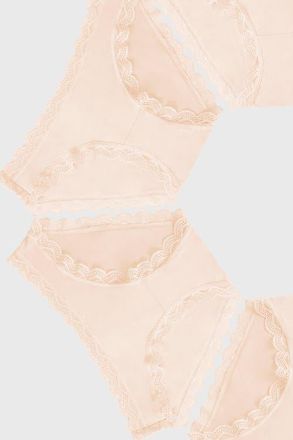 Stripe and Stare Original Knicker Four Pack in Sand at Nordstrom, Size X-Small Uk