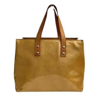 Louis Vuitton Pre-owned Tote Bags, female, Brown, Size: ONE SIZE Pre-owned Reade PM Monogram Vernis Handbag