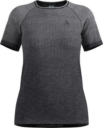 Odlo T-Shirt S/S Crew Neck Essential Seamless Funktionsshirt für Damen | grau