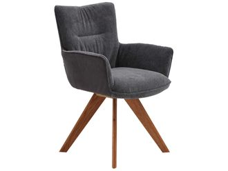 Schubiger M&ouml;bel Armlehnstuhl Pancho Eiche Massiv