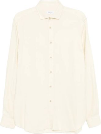 Boglioli Overhemd met lange mouwen - Beige