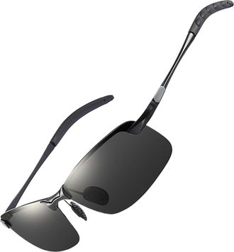 Generic Photochromic Sunglasses - UV400 Protection Polarized Driving Goggles | Reduce Glare For Outdoor Activities, Hiking, Cycling, Driving, Golf | Transitio