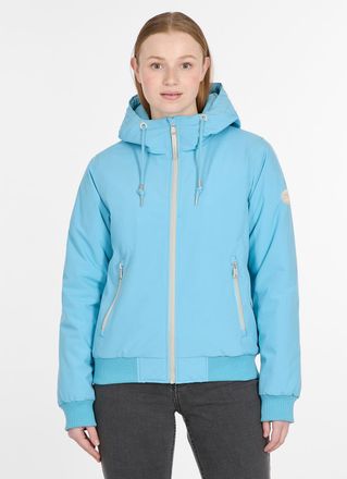 Ragwear Outdoorjacke RAGWEAR OGGIE WARM, Damen, Gr. XXL, blau (cloud), Web, Obermaterial: 100% Polyester, unifarben, h&uuml;ftlang, elastischer Bund, Jacken Outdoo