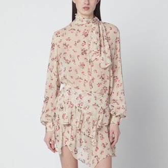 Isabel Marant Beige blouse with floral print