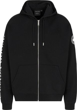Canada Goose ROVE FULL ZIP WITH SLEEVE GRAPHIC Size: XL, colour: BLACK
