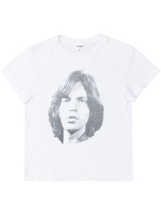 Re/Done Mick Jagger Classic T-shirt - Wit
