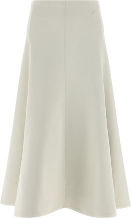 Jacquemus White Midi Skirt