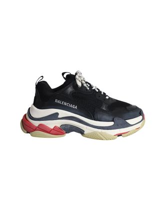 Balenciaga Balenciaga Triple S Sneakers in Zwart Polyester