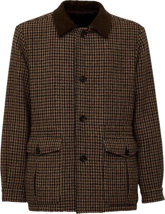 Caruso Dalila Padded Jacket - Heren - Winterjassen - Bruin - M - Wol - Jassen