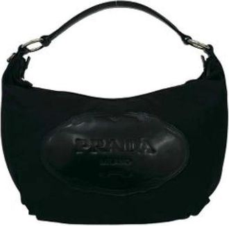Prada Pre-owned Nylon Schoudertas - Dames - Vintage Schoudertas - Zwart - ONE Size - Nylon - Vintage