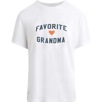 Favorite Daughter The Favorite Grandma T-Shirt in White at Nordstrom, Size X-Small