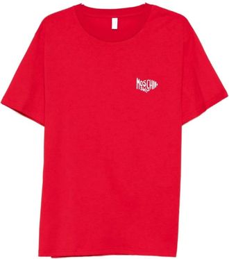 Moschino Hombre, Camisetas, Rojo, Talla: M