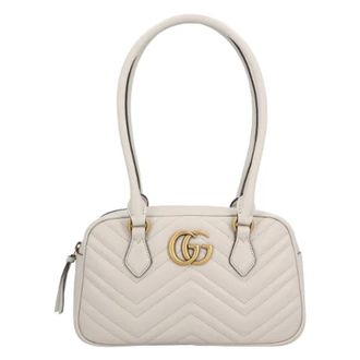 Gucci Leather handbags - Dames - Handtassen - Beige - ONE Size - Leer - Tassen