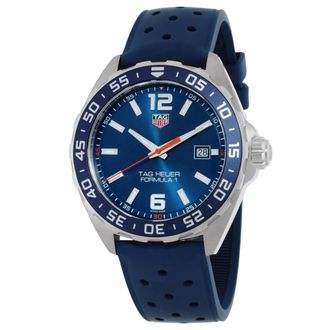 Tag Heuer Formula 1 Quartz Blue Dial Mens Watch WAZ1010.FT8099