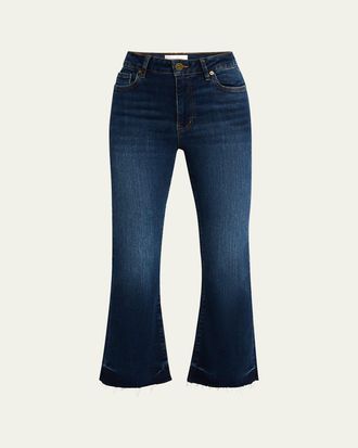 Frame Denim Le Crop Mini Boot Raw After Jeans