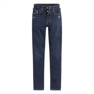 Levi's Skinny-jeans van katoenen denim voor dames (Donkerblauw)