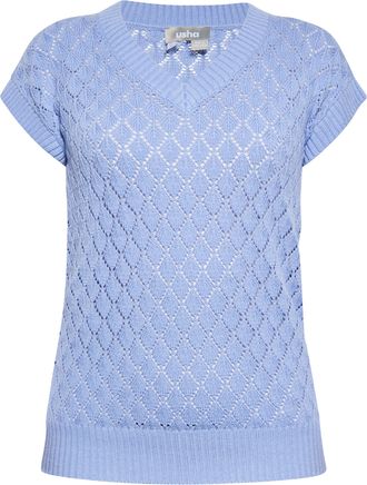 Usha Jumper Dames duifblauw