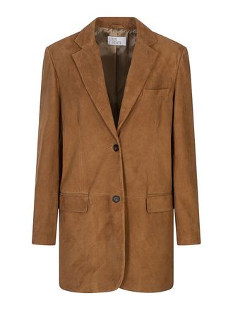 Giuseppe Di Morabito Suede Long Blazer