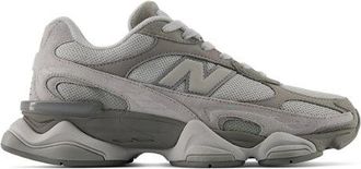 New Balance Unisex 9060R in Grigio, Pelle Scamosciata/Rete, Taglia 37.5