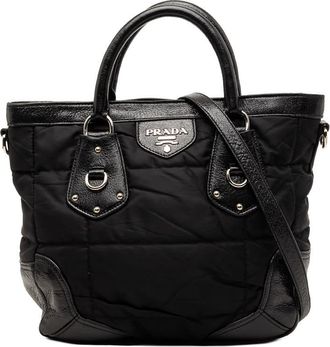 Prada Pre-owned Prada Tessuto Cervo Lux 24H Tote Ladies BOAFHVWRV24C1Q3U