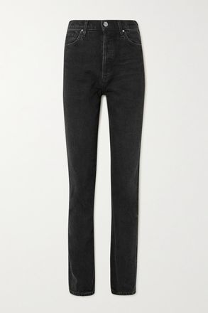 Gold Sign Jeans Slim-fit A Vita Alta Lawler - Nero