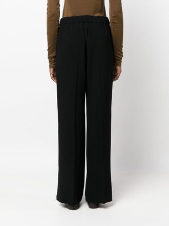 Alberto Biani Wide-Leg Trousers - Black