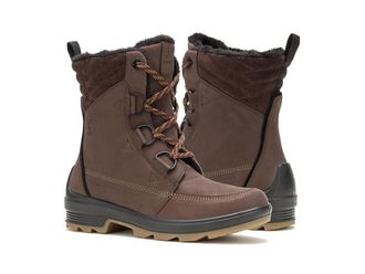 kamik Deity Mid Womens Shoes Java : 6 B - Medium, Leather/Suede