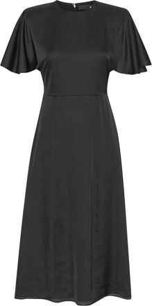 Rotate Abito midi - Nero