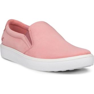 Ecco Soft 60 Slip-On Sneaker in Old Rose at Nordstrom Rack, Size 10-10.5Us / 41Eu