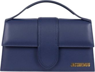 Jacquemus Le Grand Bambino - Dames - Handtassen - Blauw - ONE Size - Katoen - Tassen